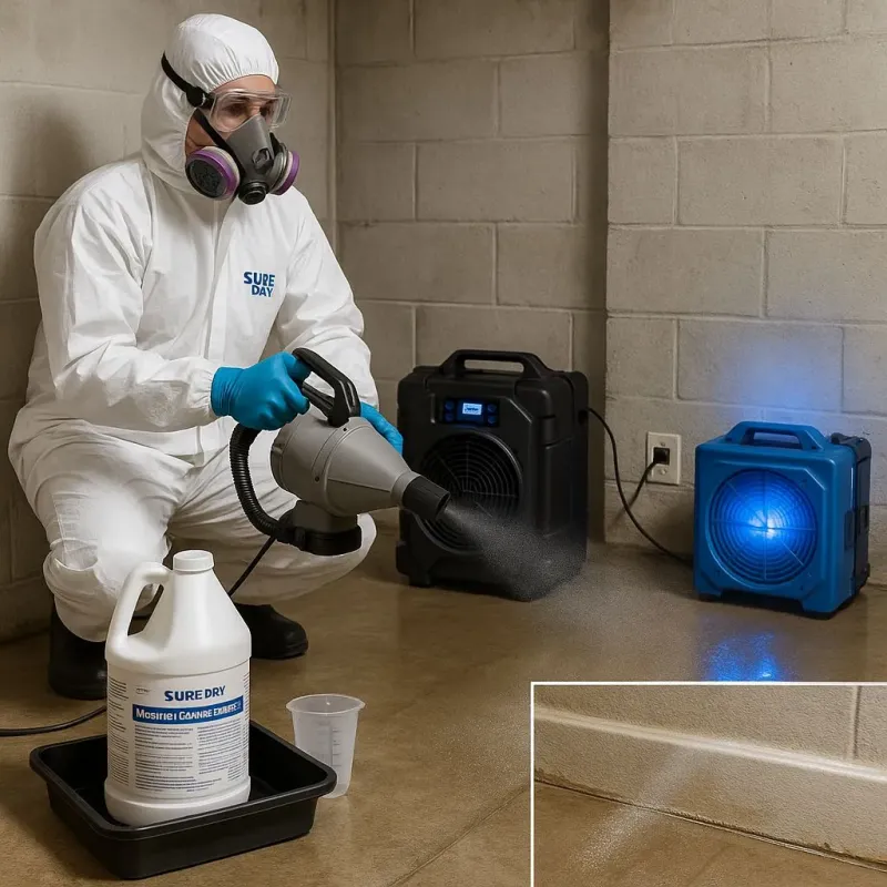 Sanitization and Odor Removal process in Riverdale, UT