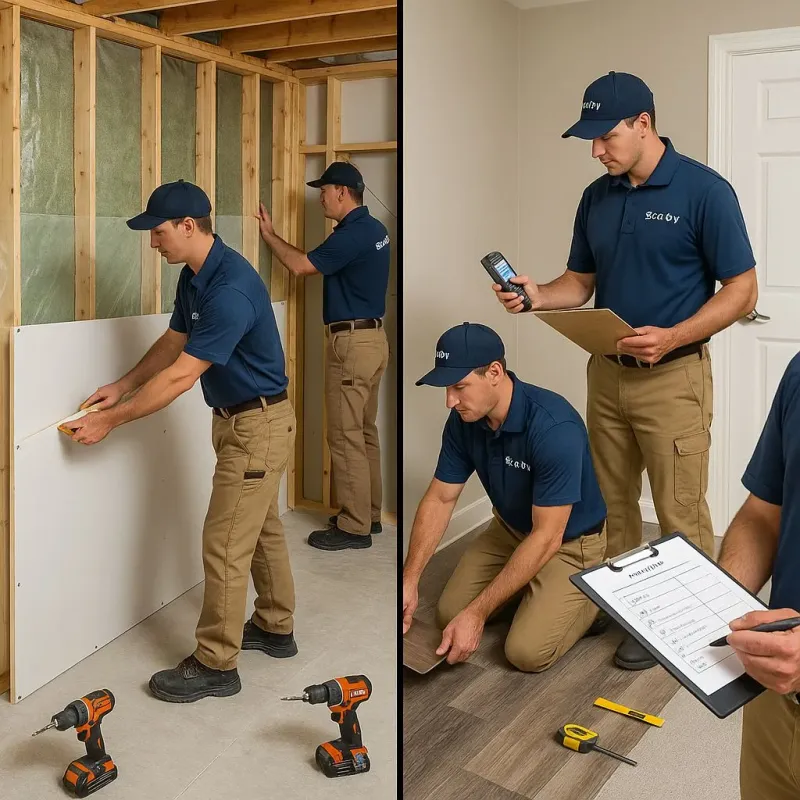 Repairs and Reconstruction process in Riverdale, UT